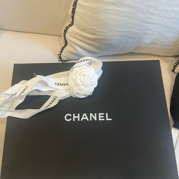 CHANEL 19 HANDBAG
Lambskin, Gold-Tone, Silver-Tone & Ruthenium-Finish Metal - Picture 11 of 15